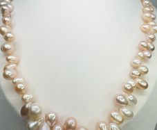 Perl Tucson Finds - Natural AAA Multi-Color Freshwater Pearl Necklace