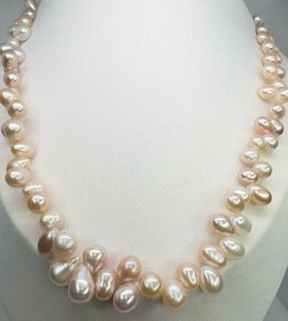 Perl Tucson Finds - Natural AAA Multi-Color Freshwater Pearl Necklace