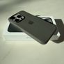 iPhone 15 Pro 128GB White Titanium SIM free with protective glass and new case Image 4