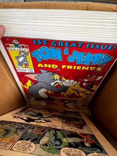 Indie Long Comic Box w 250 Comics for Sale