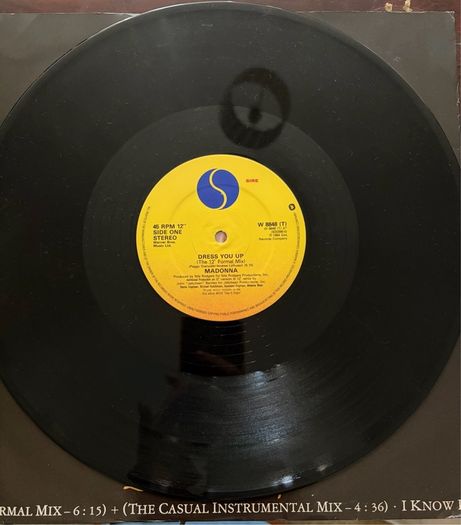Madonna Dress You Up 12 Maxi Single