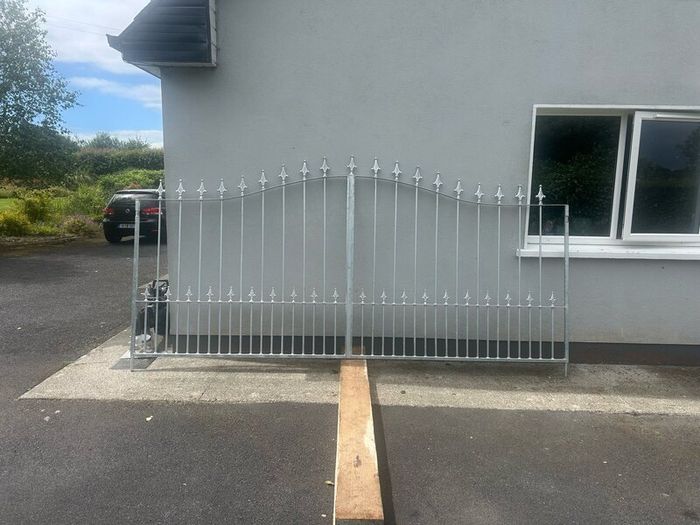 Brand new wrought iron gates