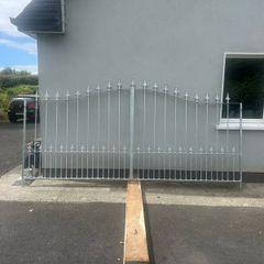 Brand new wrought iron gates