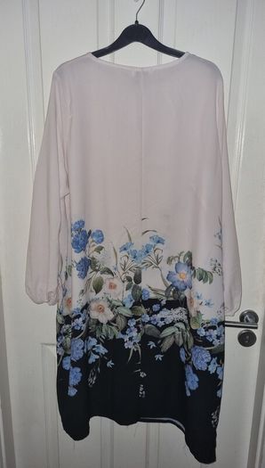 Yours Clothing Mixed Floral Dress Size Uk 20 Nwt