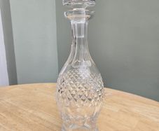 Large Vintage Waterford Crystal Spirit Decanter