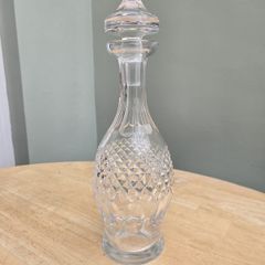 Large Vintage Waterford Crystal Spirit Decanter