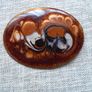 Enamel brooch,Jewellery,Brooch, Image 7