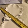 Royal Regal White 3 Section Serving Plate Ornate Canapes Plate Kitchen Image 3