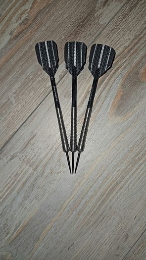 Dart board and darts