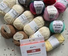 Bundle of brand new yarns