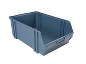 12pcs Art 105 Eurobox Parts Bin Containers - 305w X 408d X 177h , Petrol Blue
