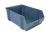 12pcs Art 105 Eurobox Parts Bin Containers - 305w X 408d X 177h , Petrol Blue