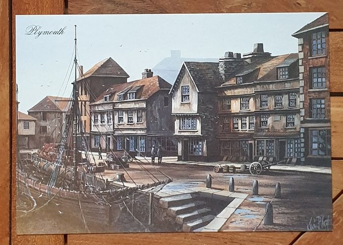 UK Places on Postcards - Drawings & Paintings