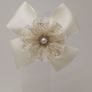 Ivory collection,  handmade hair clips Image 4