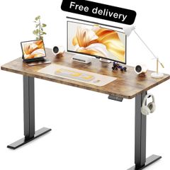 120 x 60 cm Standing Desk, Electric Height Adjustable Desk