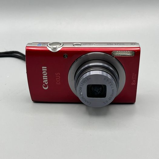 Canon IXUS 160 20MP Digital Camera Red - Full Kit