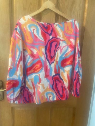 Boho blouse size 14