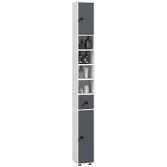 Slim Bathroom Storage Cabinet 180cm