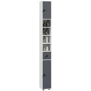 Slim Bathroom Storage Cabinet 180cm
