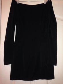 Warehouse black dress