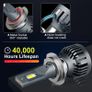 2Pcs 120W 20000LM Car Led Headlight H1 H3 H4 H7 LED Canbus H8 H11 9005 HB3 9006 HB4 High Beam Auto Lights Bulb Image 4