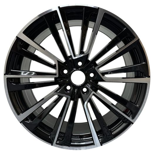 18" AQUARIUS Type black Alloys Seat Audi Skoda Vw 5x112