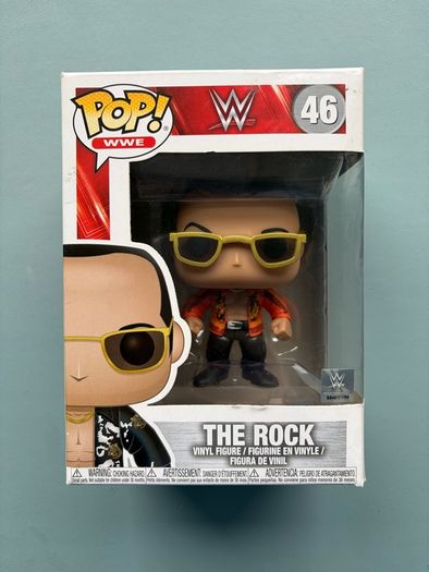 Funko Pop - The Rock 46 - WWE Wrestling - Vinyl Action Figure