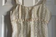 Vintage AIDEEN BODKIN  Bodice Style Silk Top - Size 10