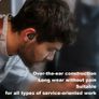 2605 Headset Earpiece Mic for BAOFENG Kenwood Two Way Radio Security Walkie Talkie Accessories Image 4