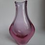 Vintage czechoslovakian glass vase M. Klinger midcentury Czech Republic Image 5