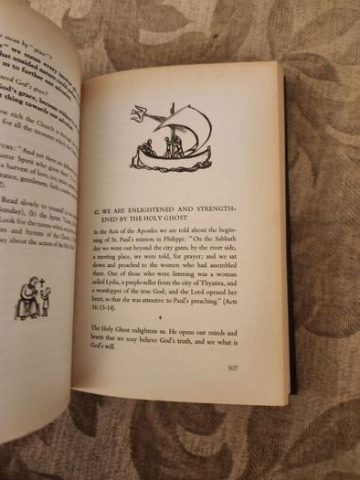 A Catholic Catechism. Popular Edition.  4th Edition 1959 Hardback Book In Good Condition. See Photos For Same.