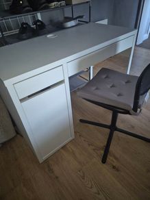 study desk and chair
