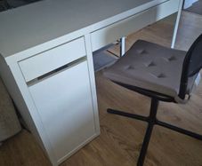 study desk and chair