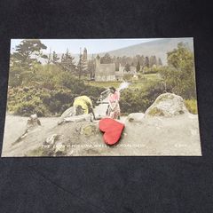 Ireland Postcard : The Lucky Wishing Well , Glendalough , Co. Wicklow - 1900s