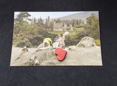 Ireland Postcard : The Lucky Wishing Well , Glendalough , Co. Wicklow - 1900s