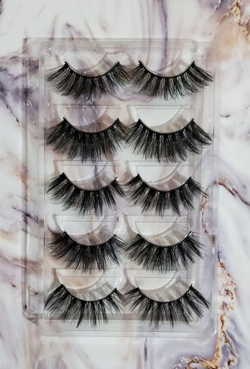 Luxury False Lashes 5 pairs - New