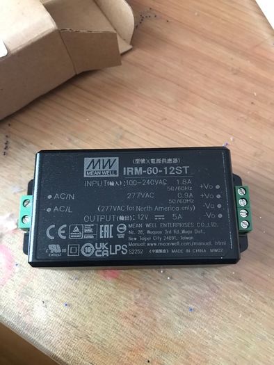 power supply Mean Well IRM-60-12ST Switched Mode Power Supply