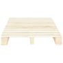Pallet Bed Frame Solid Pine Wood 120x200 cm Image 4