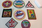Vintage Collection Of Bsa Boy Scouts Of America and other Cloth Badges Patches Unused