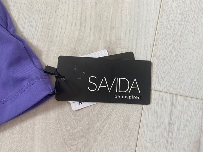 BNWT Savida Purple Microfibre Vest Top Size 10