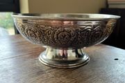 Pewter display bowl