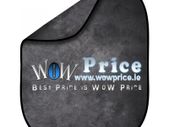 30515 150cm x 200cm Gray Double-Sided Pop-Out Muslin Background