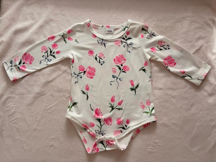 Brand New Baby Girl Long Sleeve Bodysuit