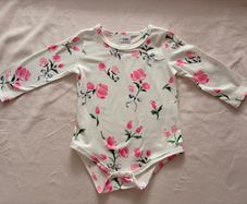 Brand New Baby Girl Long Sleeve Bodysuit