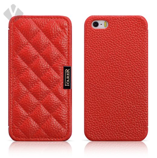 iPhone 5/5s/5se Classic-Check Leather Cases