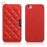 iPhone 5/5s/5se Classic-Check Leather Cases Image 4