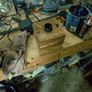 Hand crafted tiered lamp Image 9
