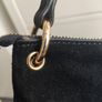 Monsoon Black 100% Real Suede Crossbody Bag Image 8