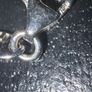 silver necklace with natural pearls Image 10