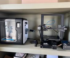 Two 3D printers Flashforge + Ender
